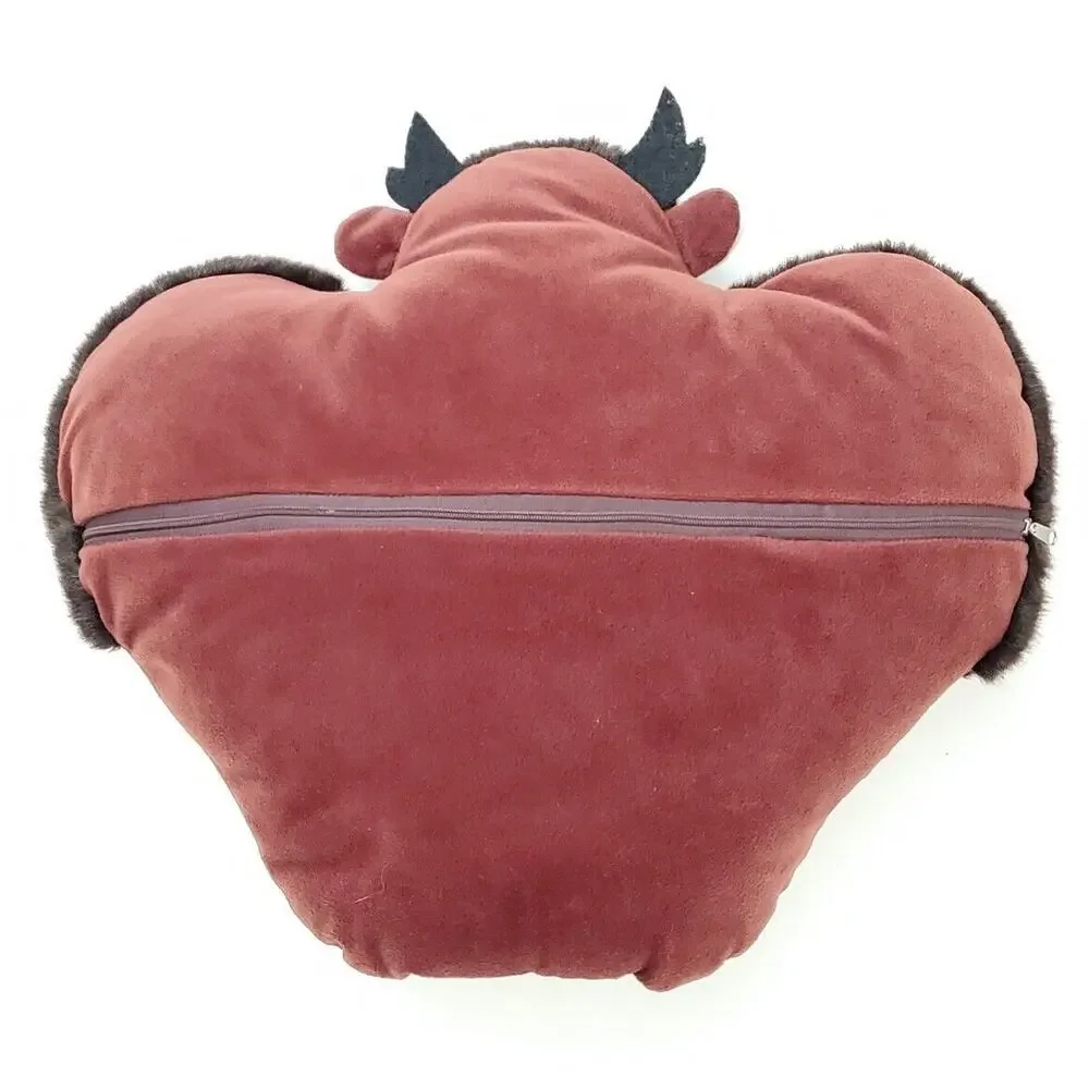 Vintage‎ 1995 Looney Tunes Taz Tasmanian Devil Soft Stuff Plush Toy Pillow Rare